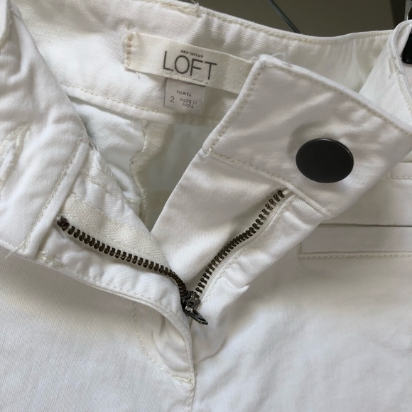 LOFT White Pants - Picture 4 of 5